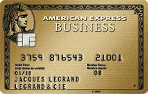 Carte American Express Business Gold